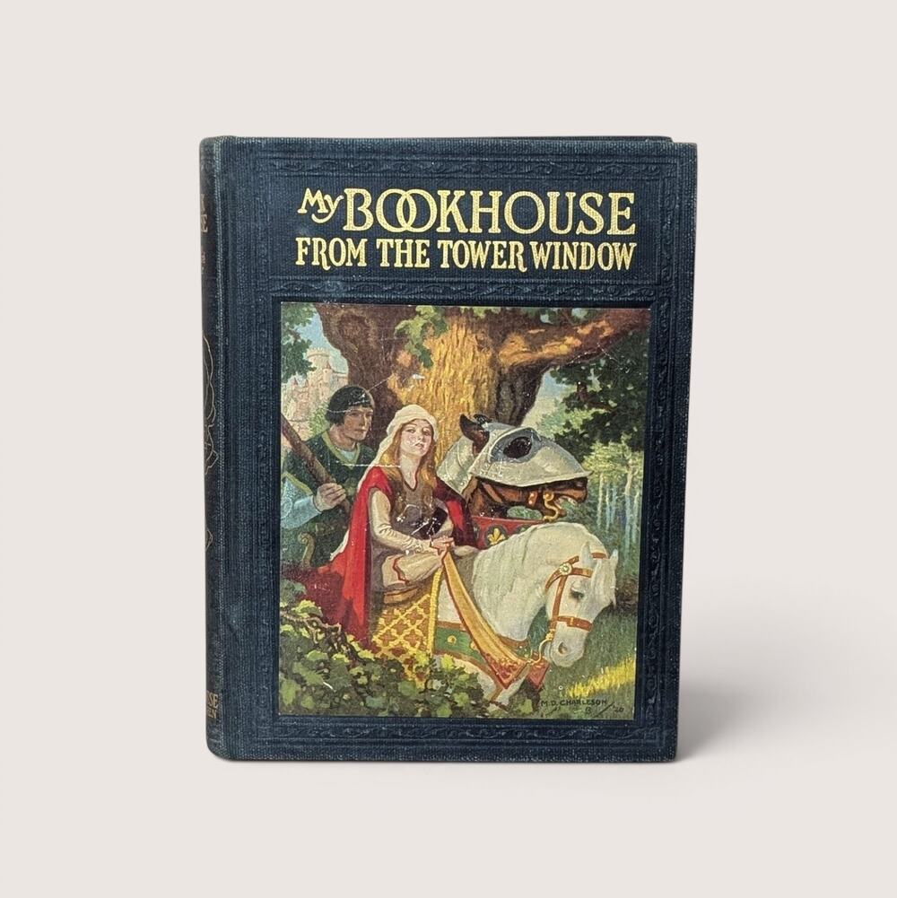 1921 From The Tower Window Book Olive Beaupre Miller Hardcover Book